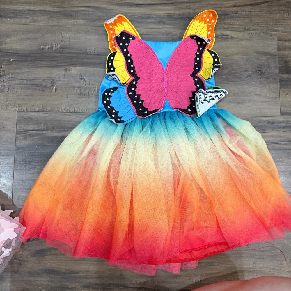 Colorful Butterfly Dress